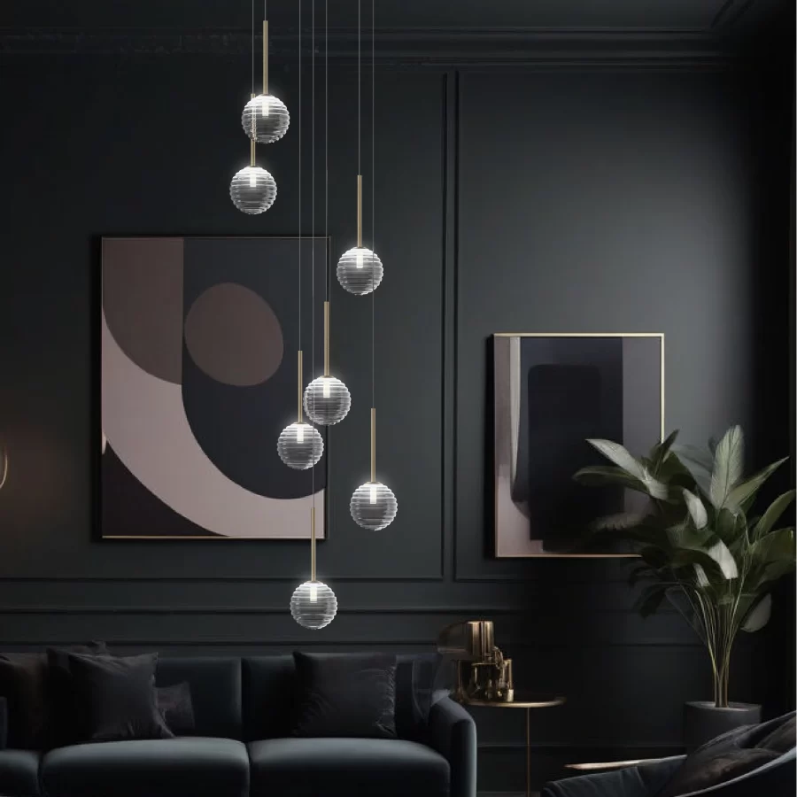 Dizajnerski luster „Sfera 7“